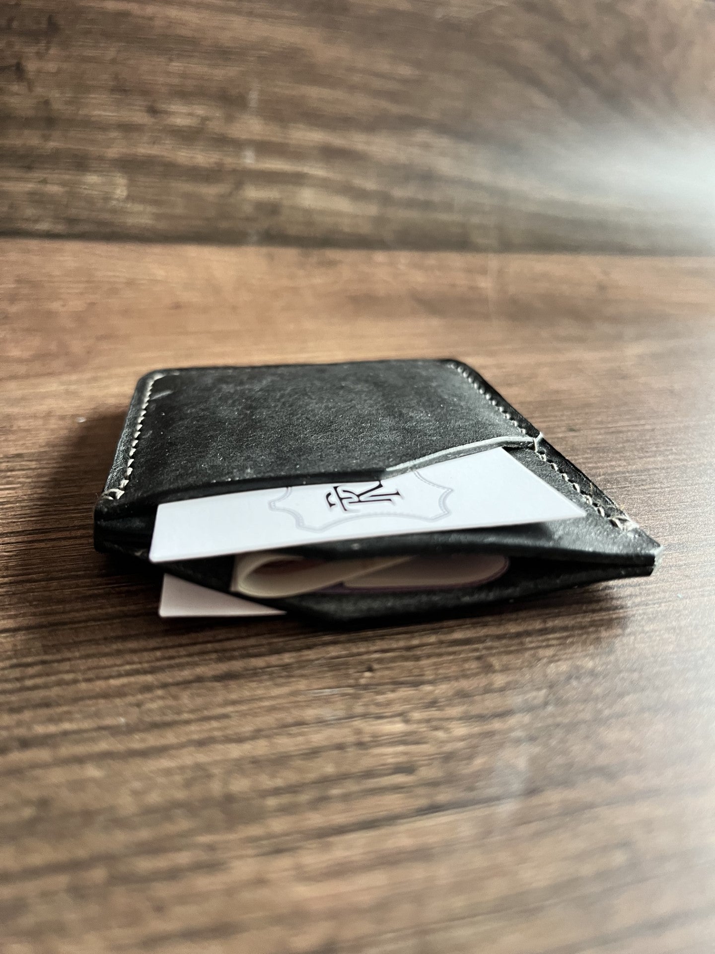 Handmade Leather Cardholder Wallet