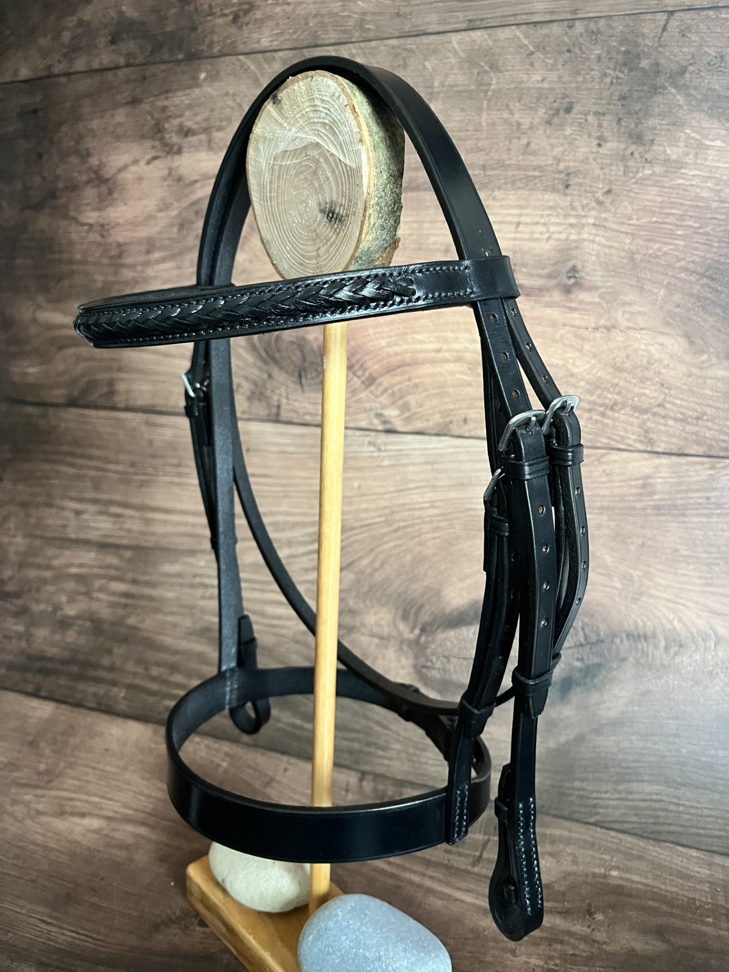 Handmade Cob Size Snaffle Bridle