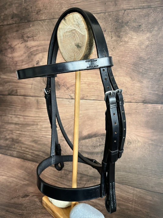 Handmade Extra Full Size Snaffle Bridle