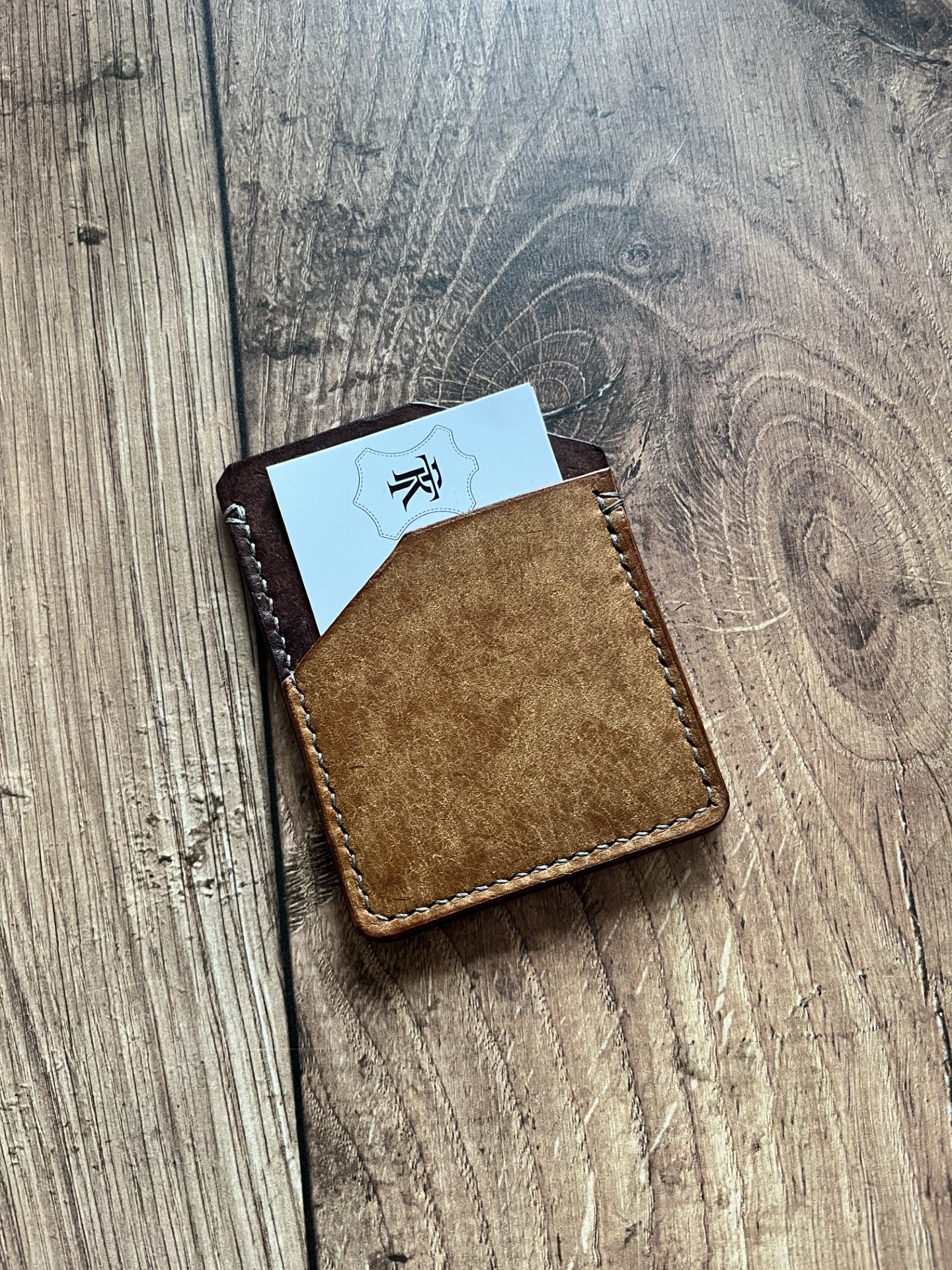 Handmade Leather Cardholder Wallet